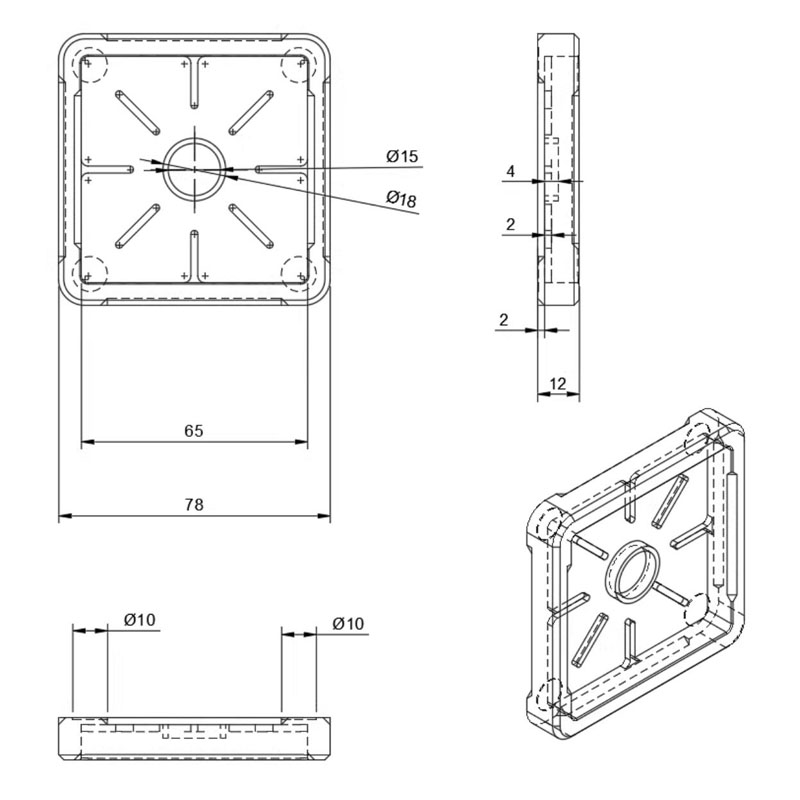 Diy Electronics Cleaner - Suporte de Esponja para Limpeza de
