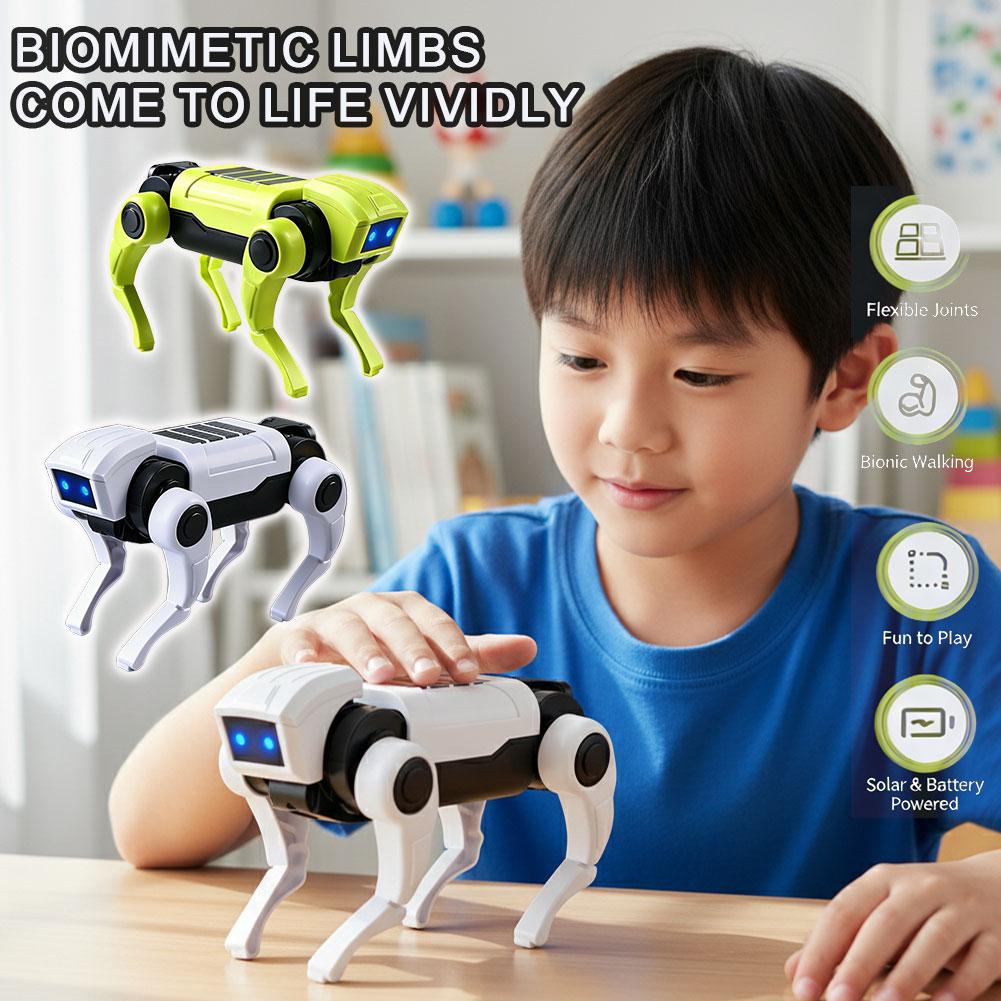 Diy Kit Elektronik - Brinquedo Robô Cão RC de Montagem