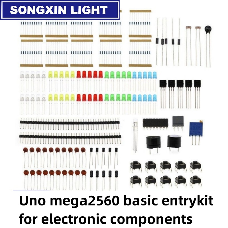 Arduino Uno Starter Kit - Sx diy novos componentes eletrônicos kit