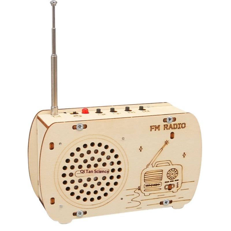 Diy Electronics Projects For Kids - Kit de Rádio FM de Madeira