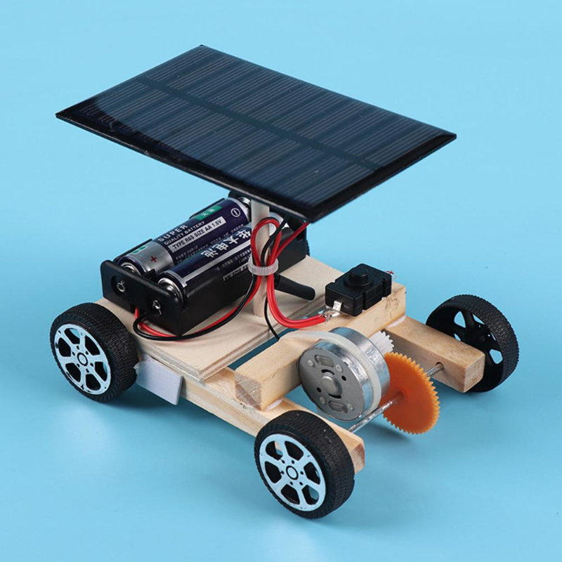 Diy Electronics Kits For Kids - Montar carro solar invenções criativas capacidade