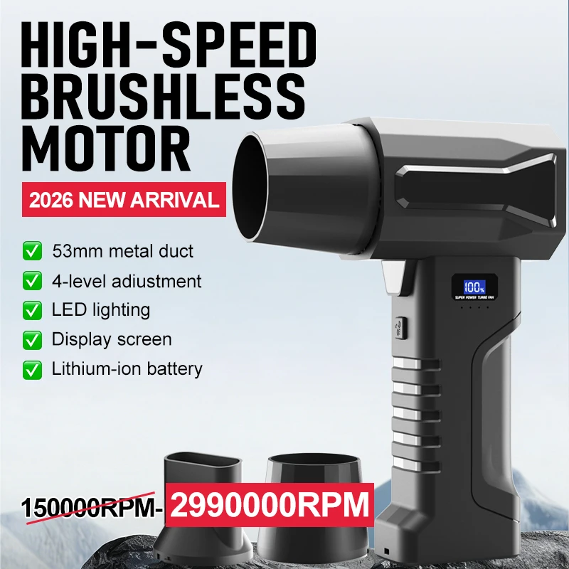 Diy Electronics Cleaner - Ventilador Turbo 2990000RPM, Soprador de Ar