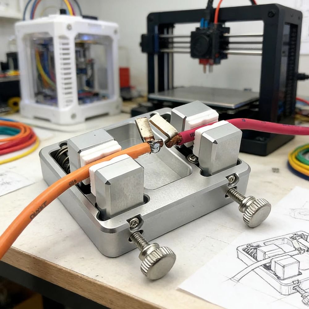 Diy Electronics Hobby - Ferramenta de Soldagem em Alumínio Ajustável,