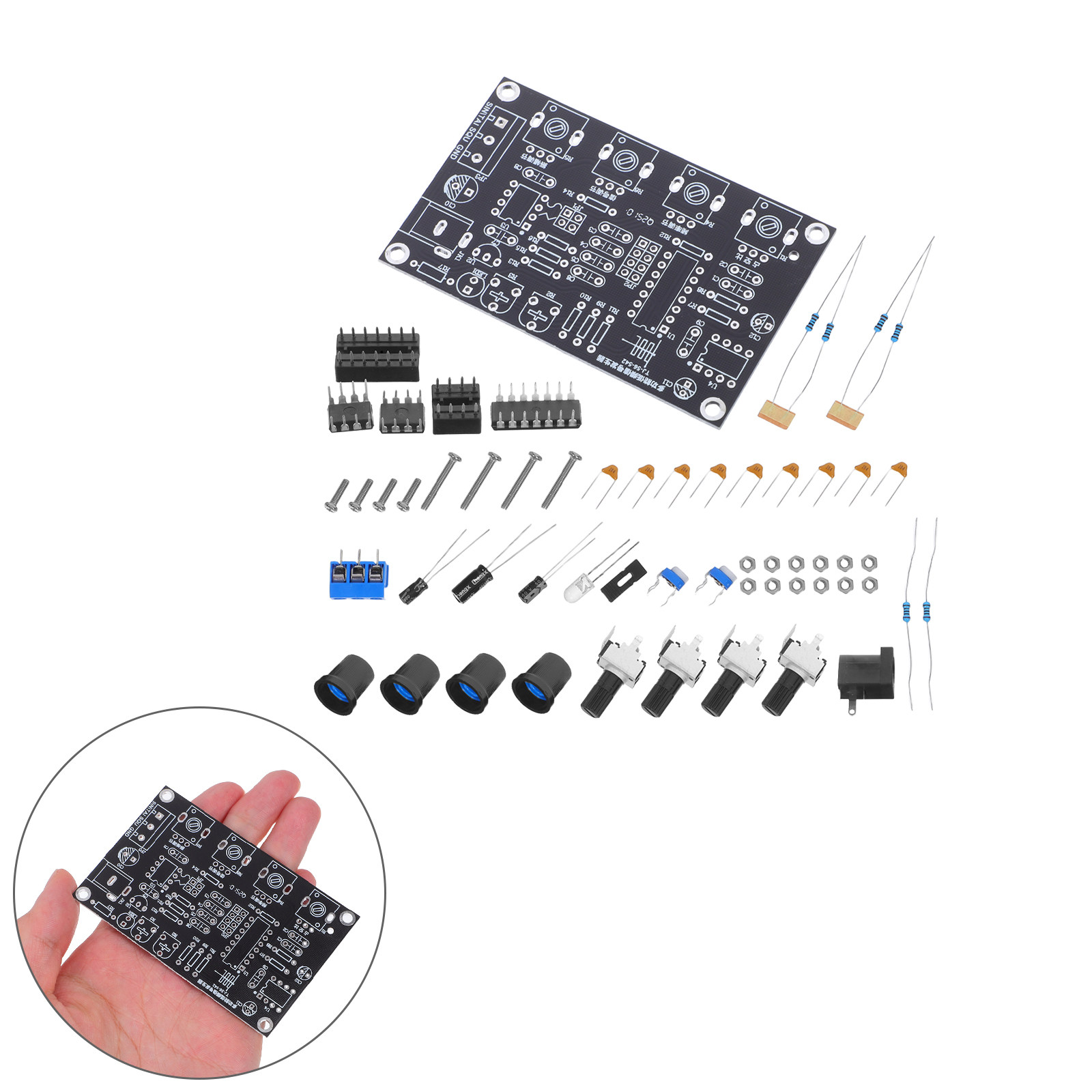 Diy Electronics Test Equipment - Kit DIY Icl8038: Equipamento Eletrônico Completo