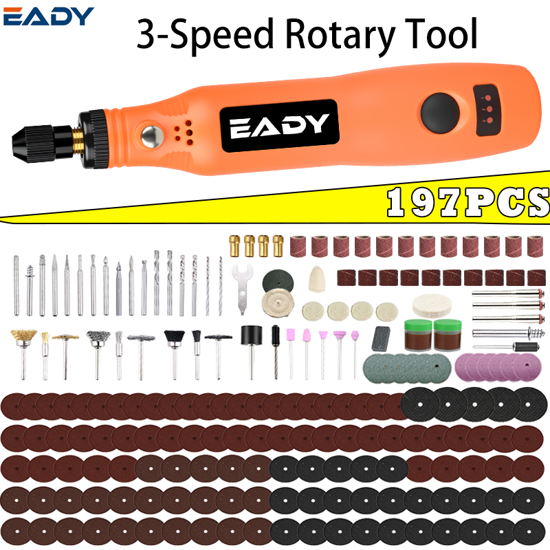 Diy Kit Elektronik - Kit de Ferramentas Rotativas Sem Fio