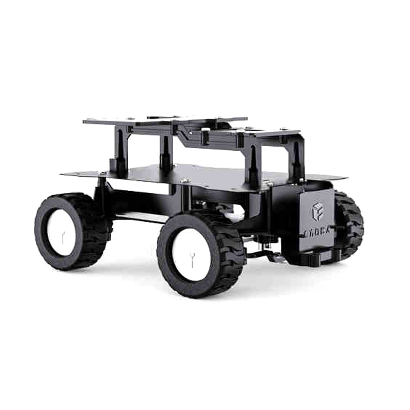 Diy Kit Elektronik - Acrílico 4wd robô carro motor ackerman