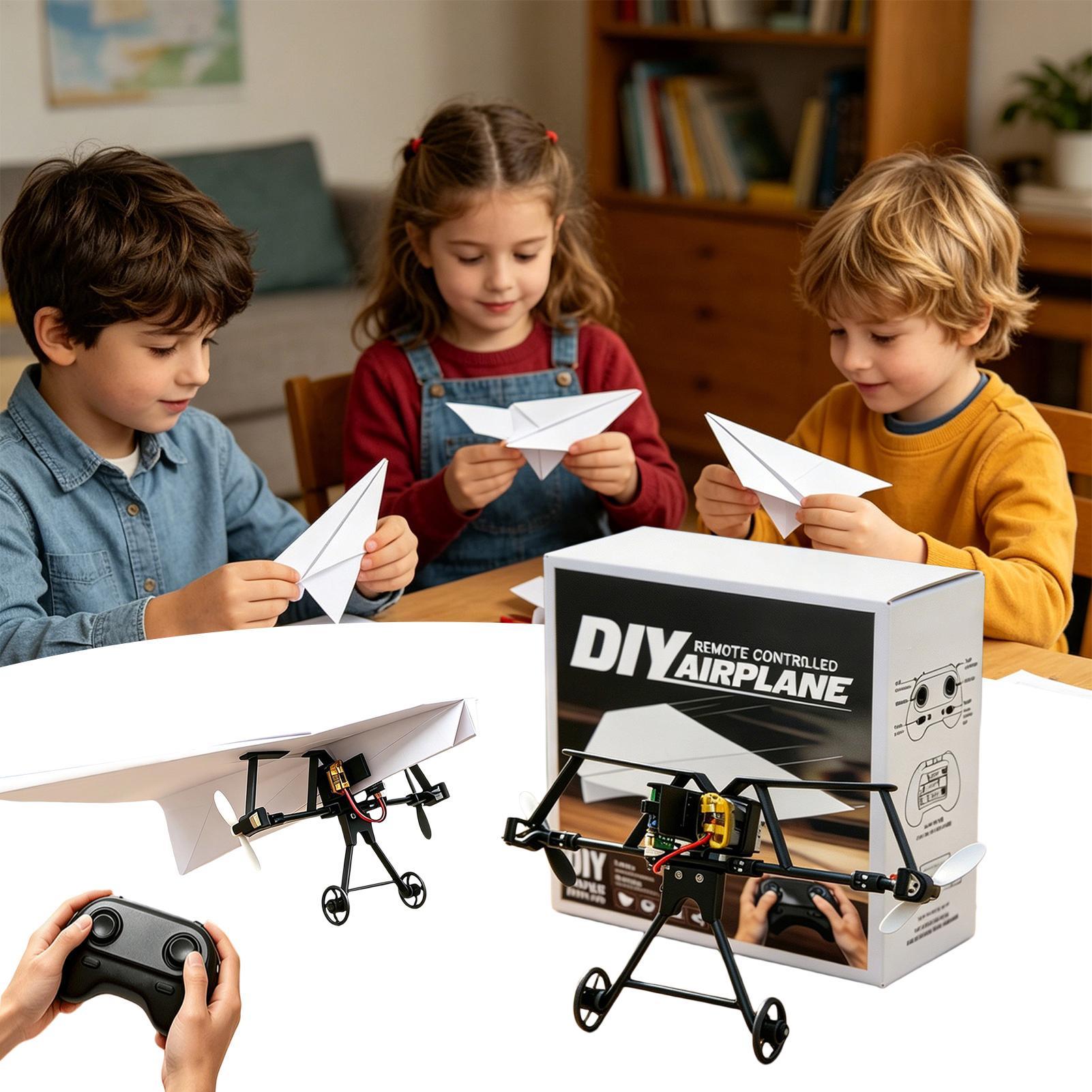 Diy Kit Elektronik - Kit de Avião de Papel RC