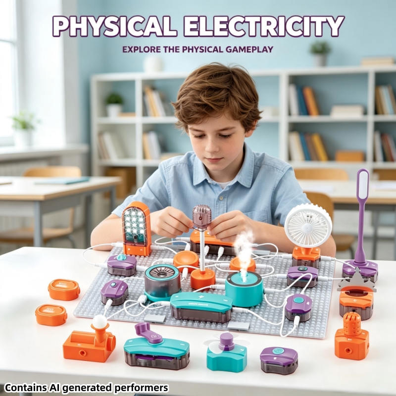 Diy Electronics Projects For Kids - Kit de Construção de Circuitos Científicos