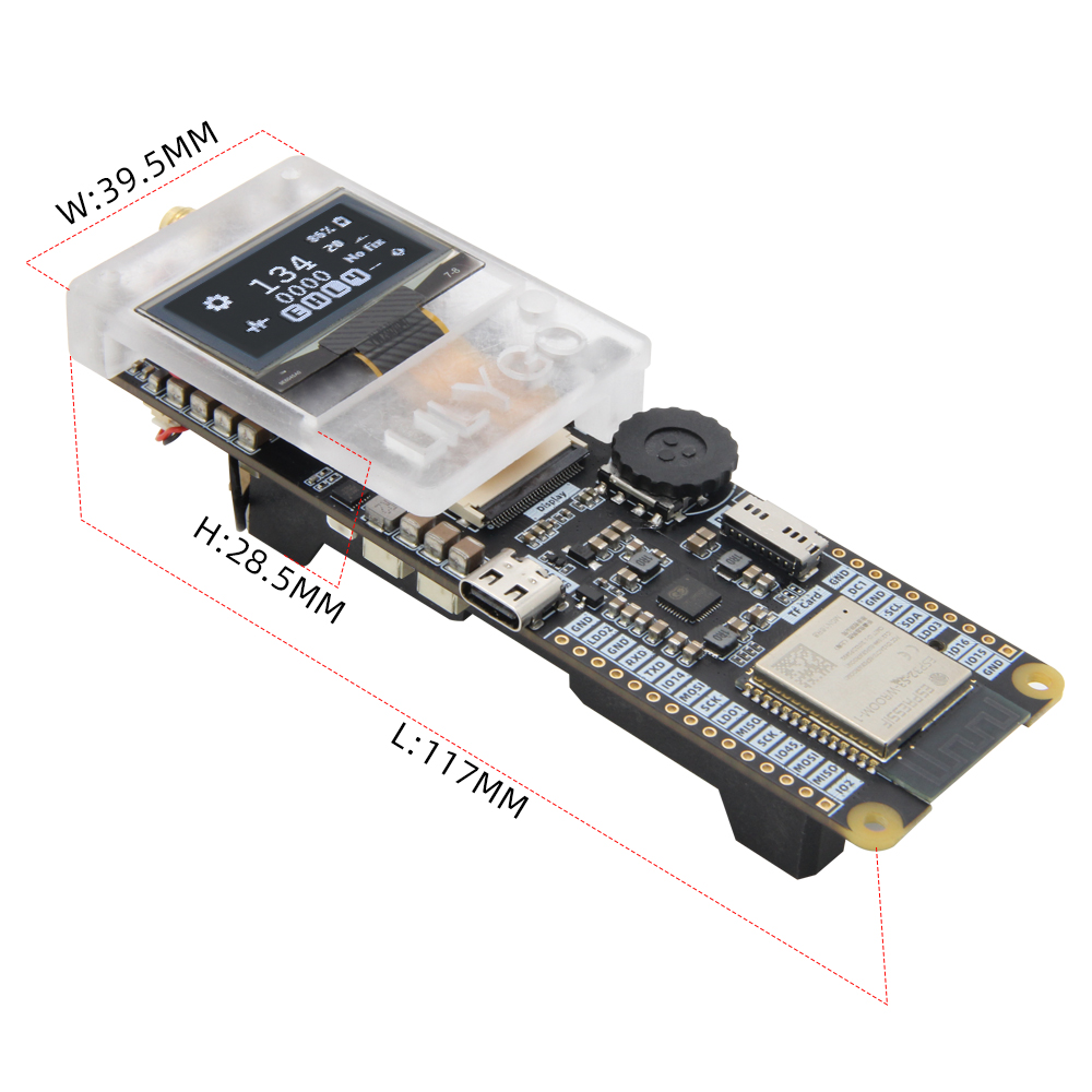 Esp32 Wifi Bluetooth - T-TWR Plus OpenEdition ESP32-S3 Placa de