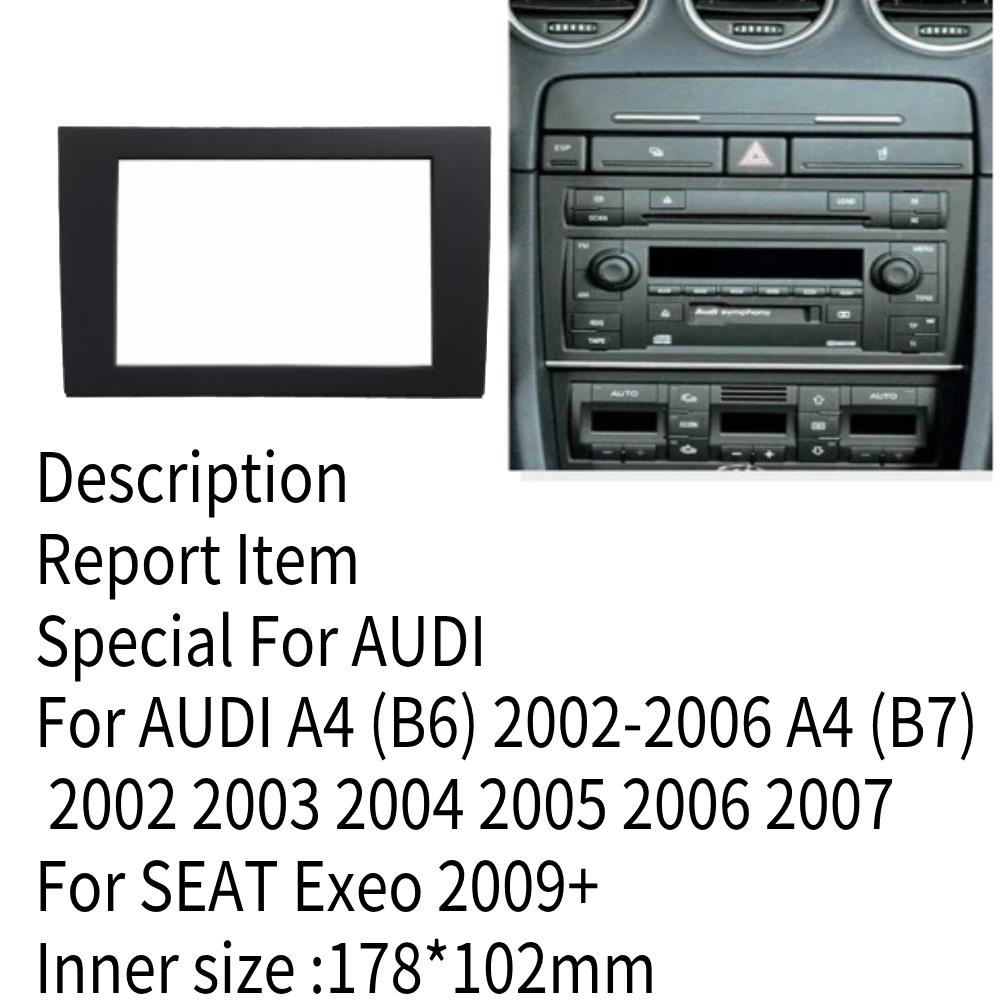Diy Electronics Radio - Car Radio Fascia para AUDI A4,