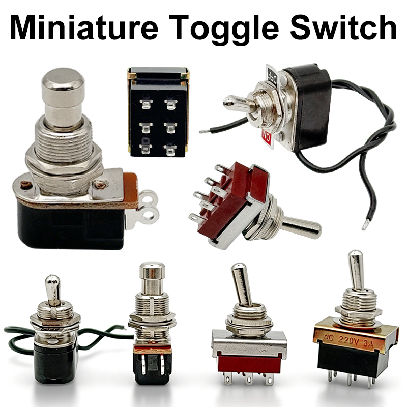 Diy Electric Guitar Electronics - Chave Seletora SPST de 12mm com