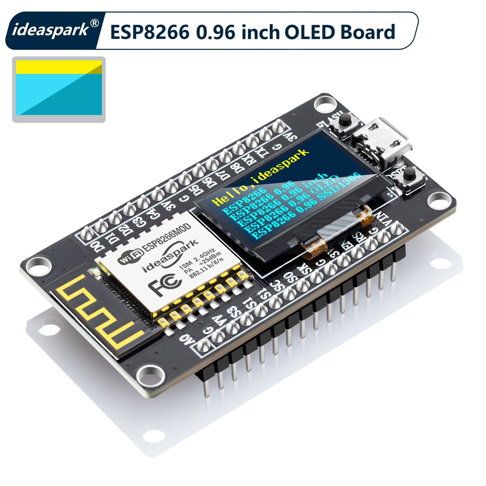 Arduino Uno Starter Kit - Placa de desenvolvimento nodemcu esp8266 com