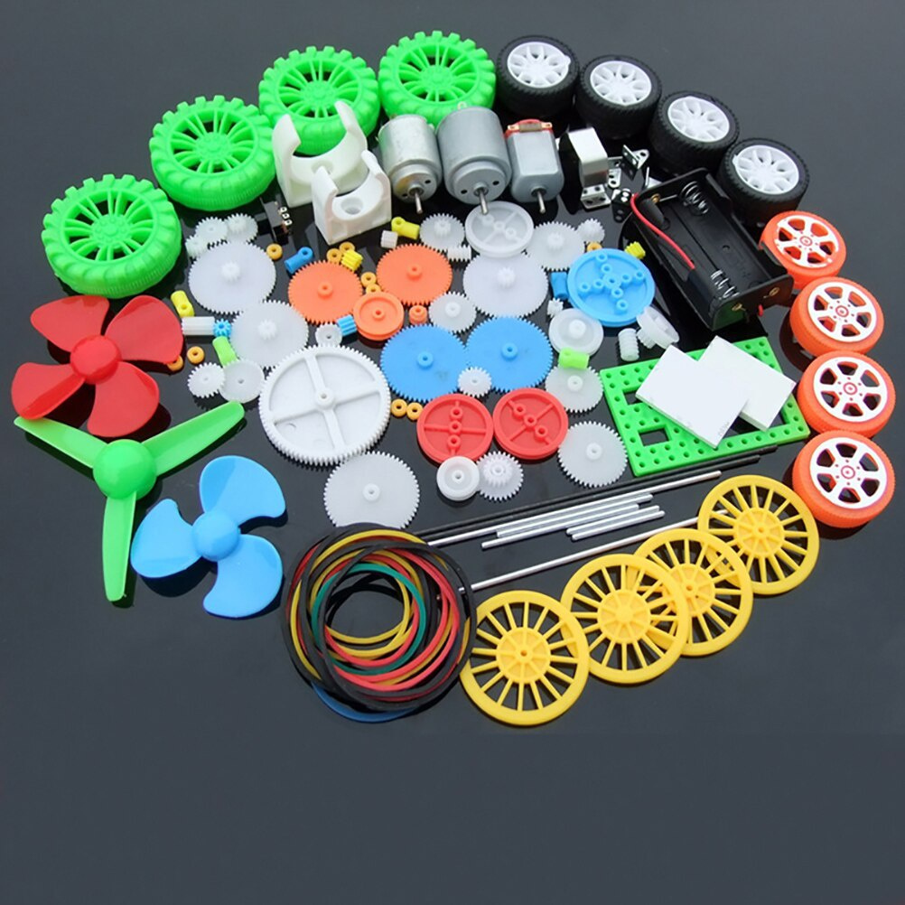 Diy Kit Elektronik - 112 pçs kit de motor dc