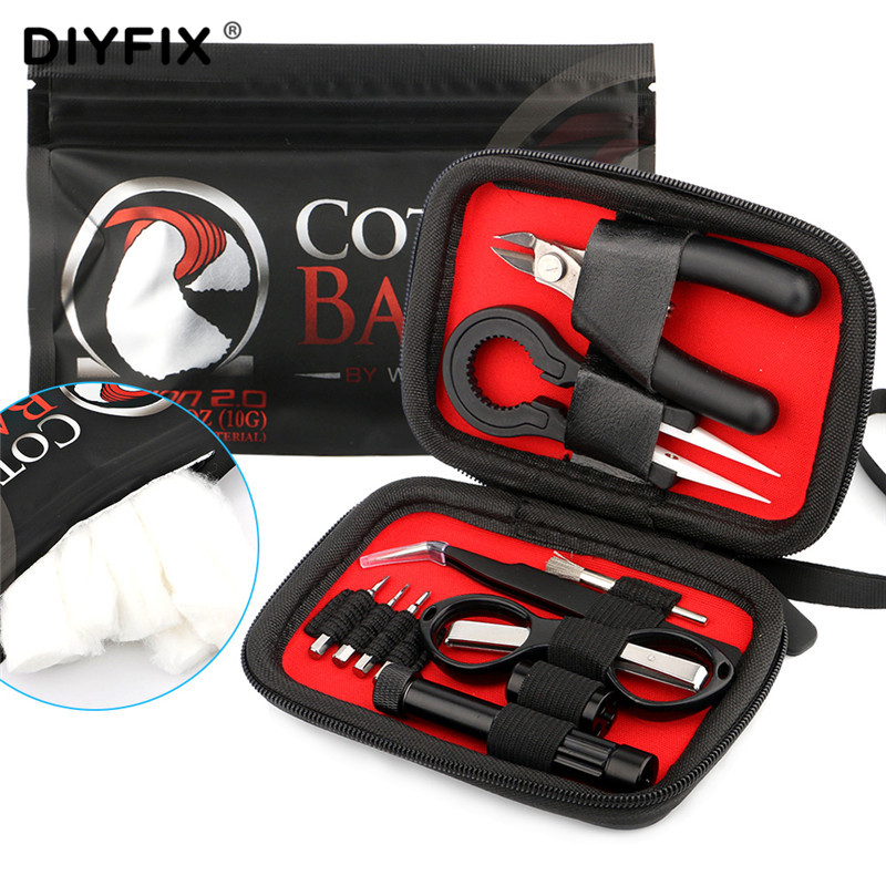 Diy Electronics Cleaner - Mini Vape DIY Tool Set Bag,