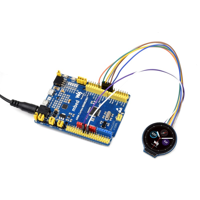 Módulo LCD TFT Redondo de 1.28 - Diy Wearable Electronics avaliação e preço