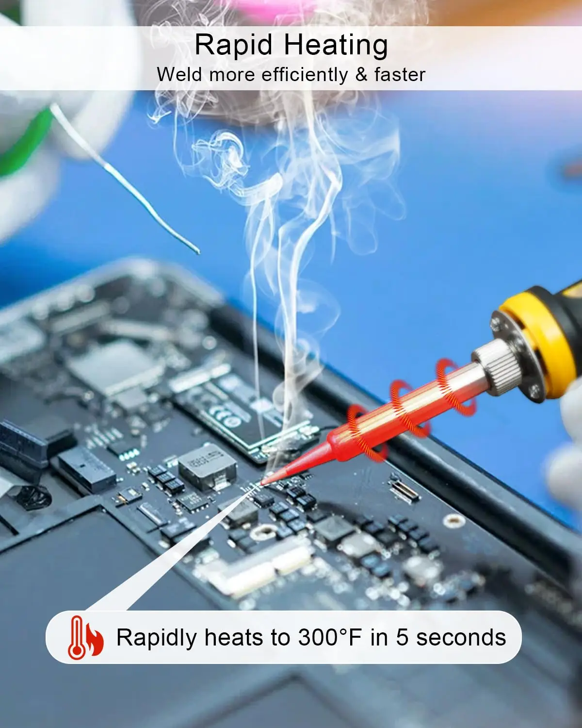 Kit de ferro de solda portátil - Diy Electronics Hobby avaliação e preço
