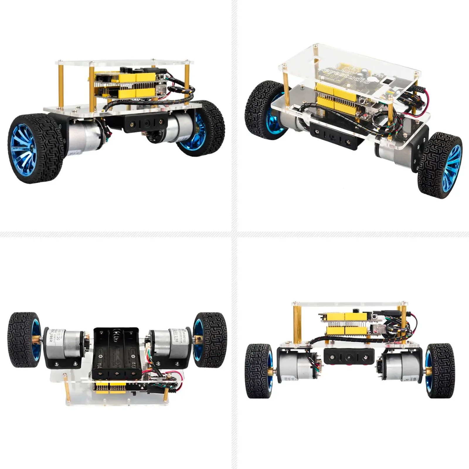Kit de carro robô autoequilibr - Diy Electronics Projects For Kids avaliação e preço