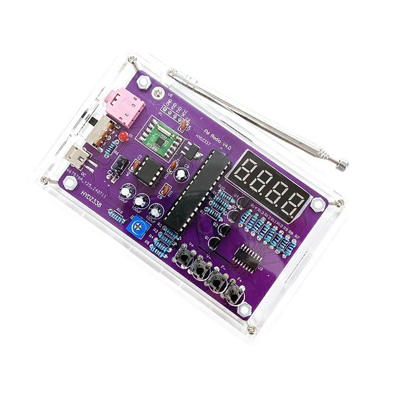 Kit DIY de Rádio FM de Canal D - Diy Electronics Kits For Adults avaliação e preço