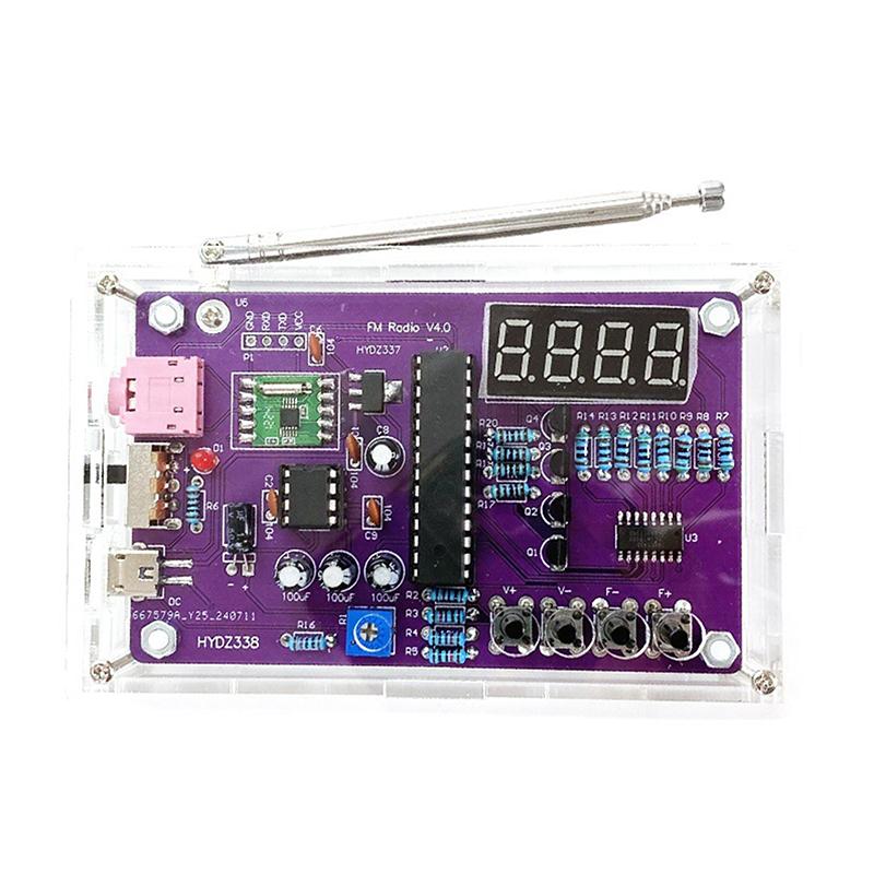 Kit DIY de Rádio FM de Canal D - Diy Electronics Kits For Adults avaliação e preço