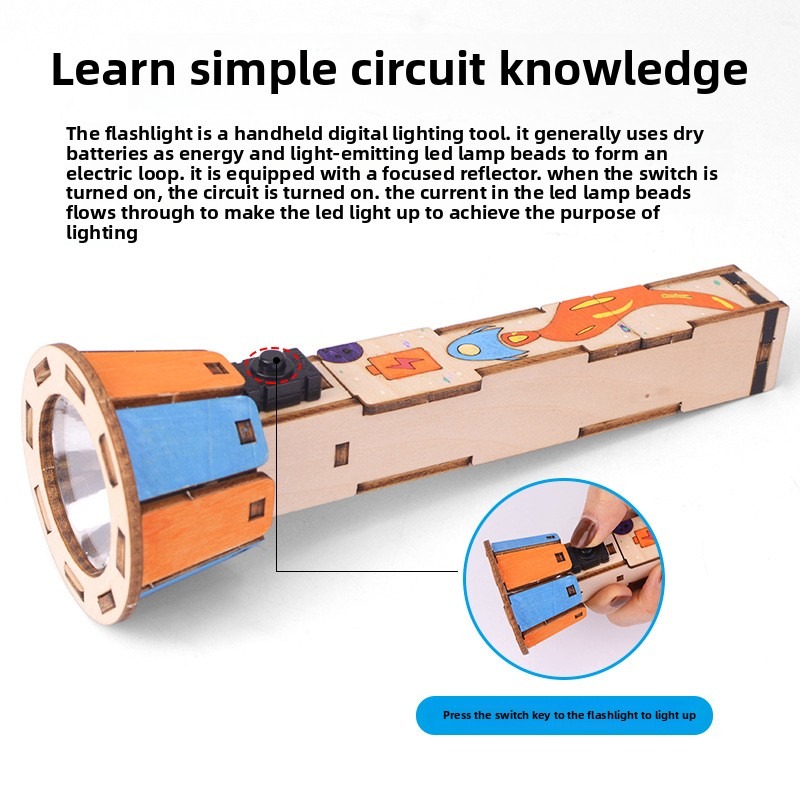 Diy kit de lanterna de madeira - Diy Electronics Projects For Kids avaliação e preço