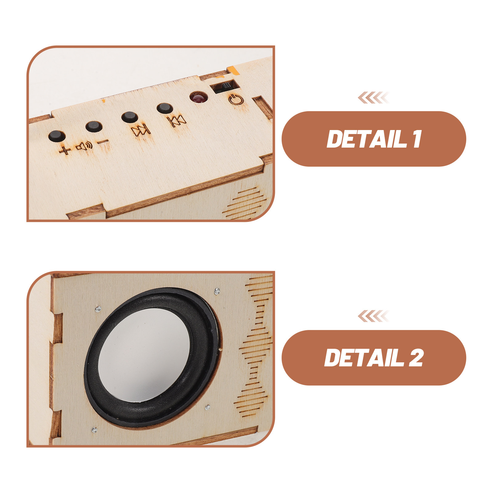 Kit de Rádio de Madeira DIY, C - Diy Electronics Projects For Kids avaliação e preço
