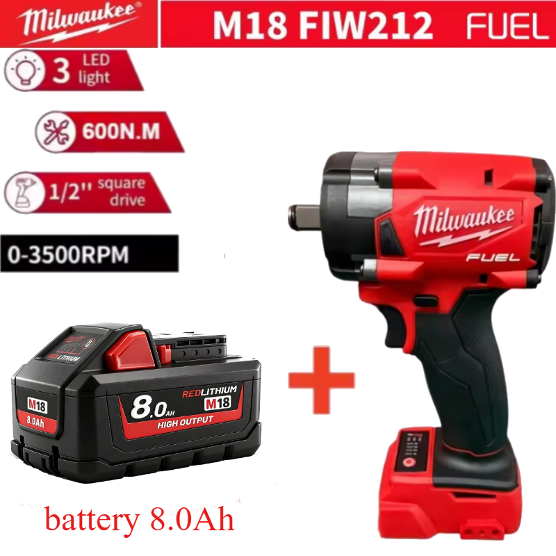 Chave de Impacto Milwaukee FIW - Milwaukee Drill M18 Fuel avaliação e preço