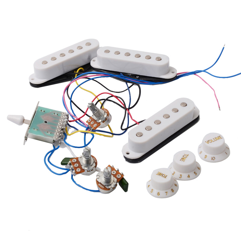 Guitarra elétrica pré-wired ca - Diy Electric Guitar Electronics avaliação e preço