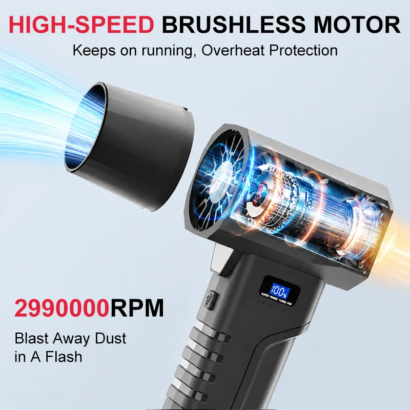 Ventilador Turbo 2990000RPM, S - Diy Electronics Cleaner avaliação e preço