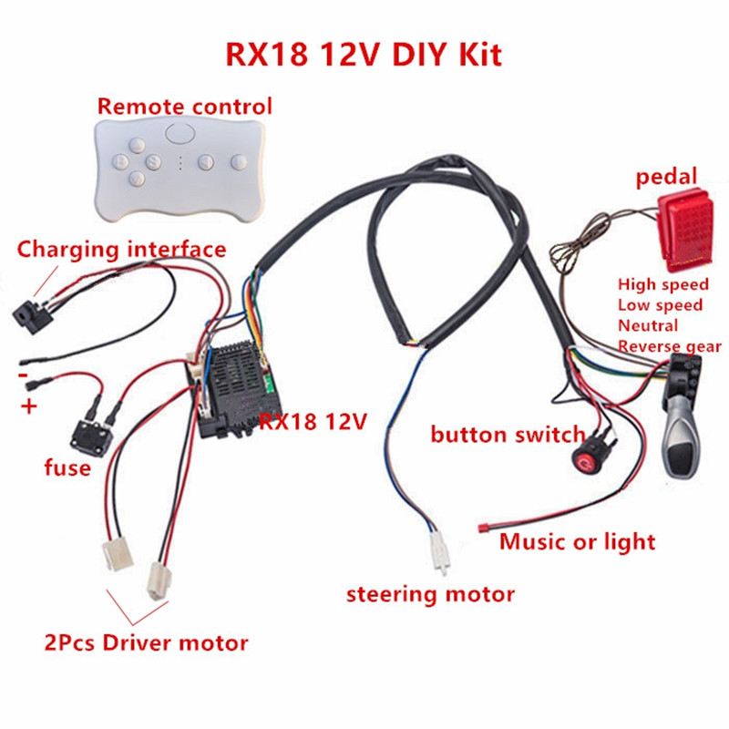 DIY modificado fio e interrupt - Diy Kit Elektronik avaliação e preço
