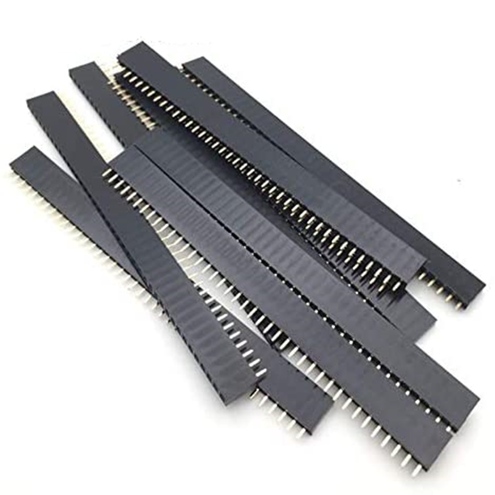 20 peças 10 pares 40 pinos 1x4 - Male Female Header Pin avaliação e preço