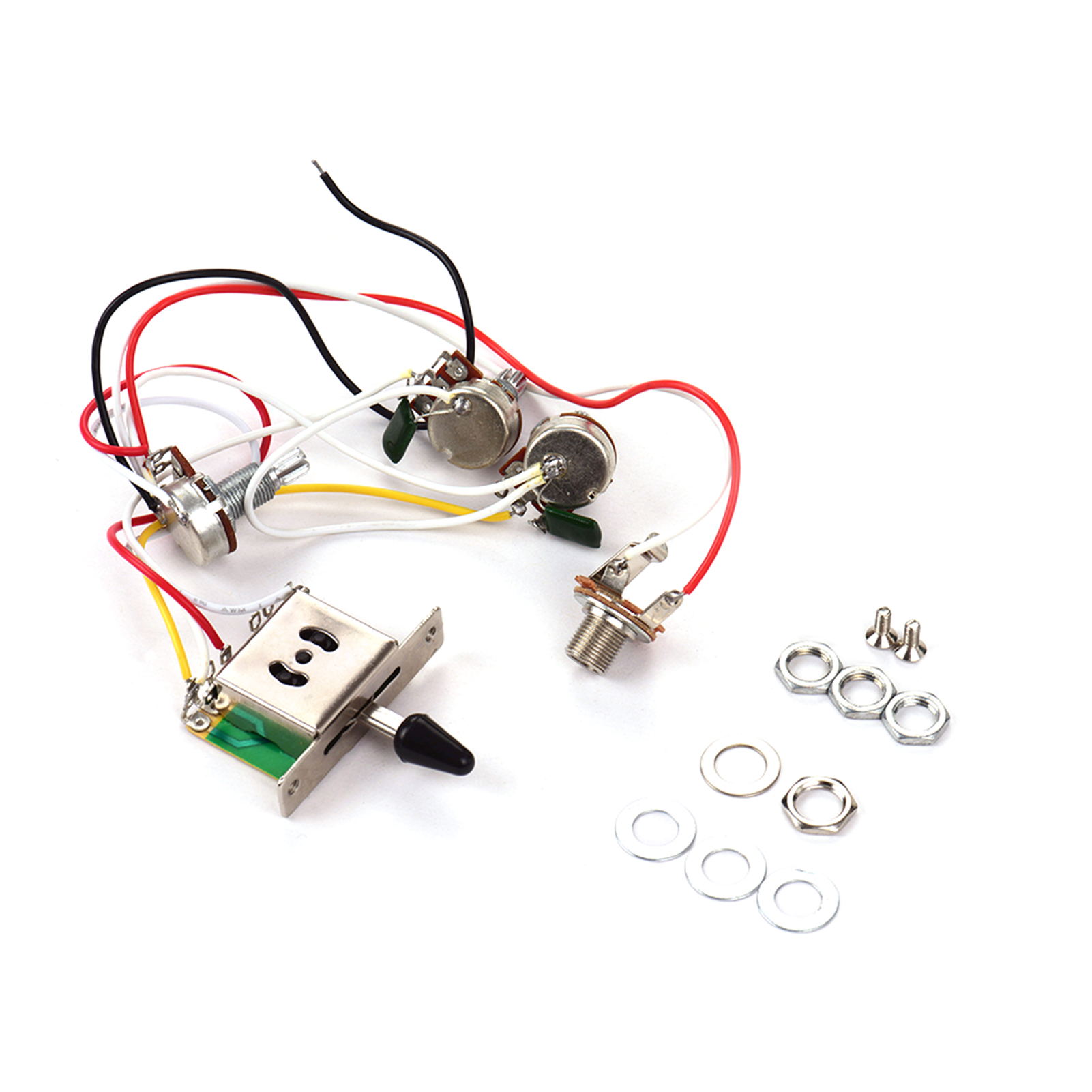 Kit de cablagem de guitarra el - Diy Electric Guitar Electronics avaliação e preço