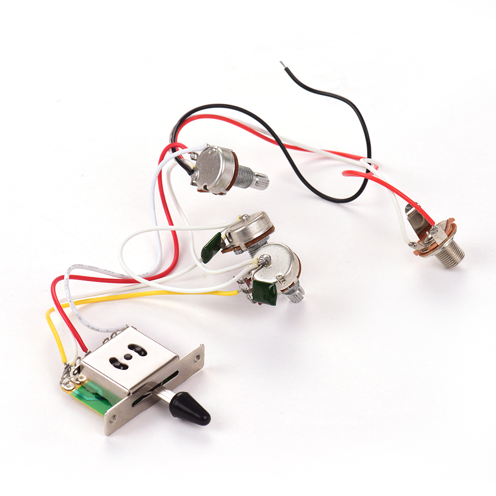 Kit de cablagem de guitarra el - Diy Electric Guitar Electronics avaliação e preço