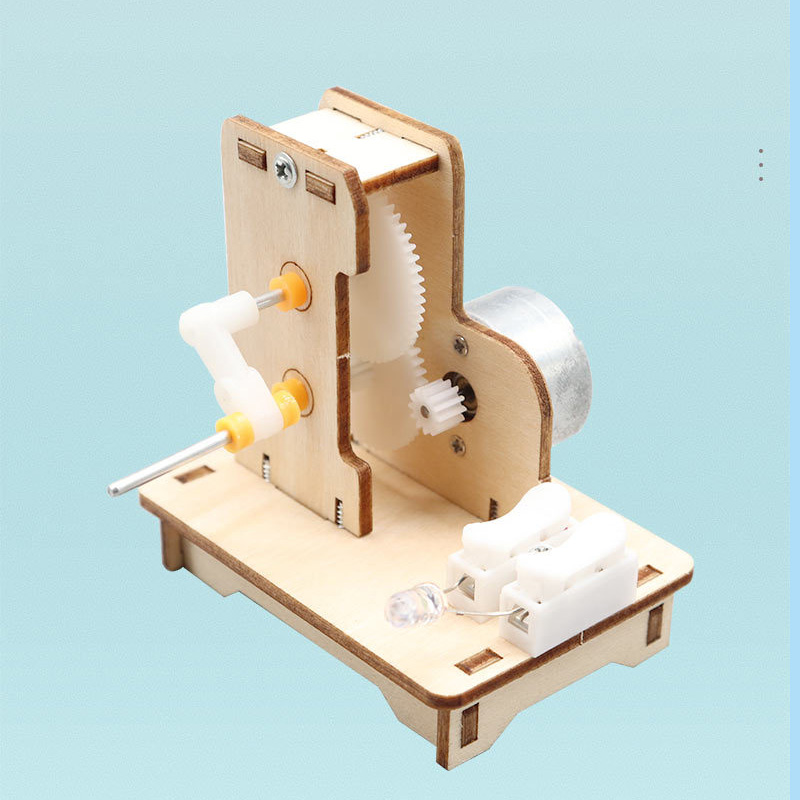 Diy mini gerador de mão diy ki - Diy Kit Elektronik avaliação e preço