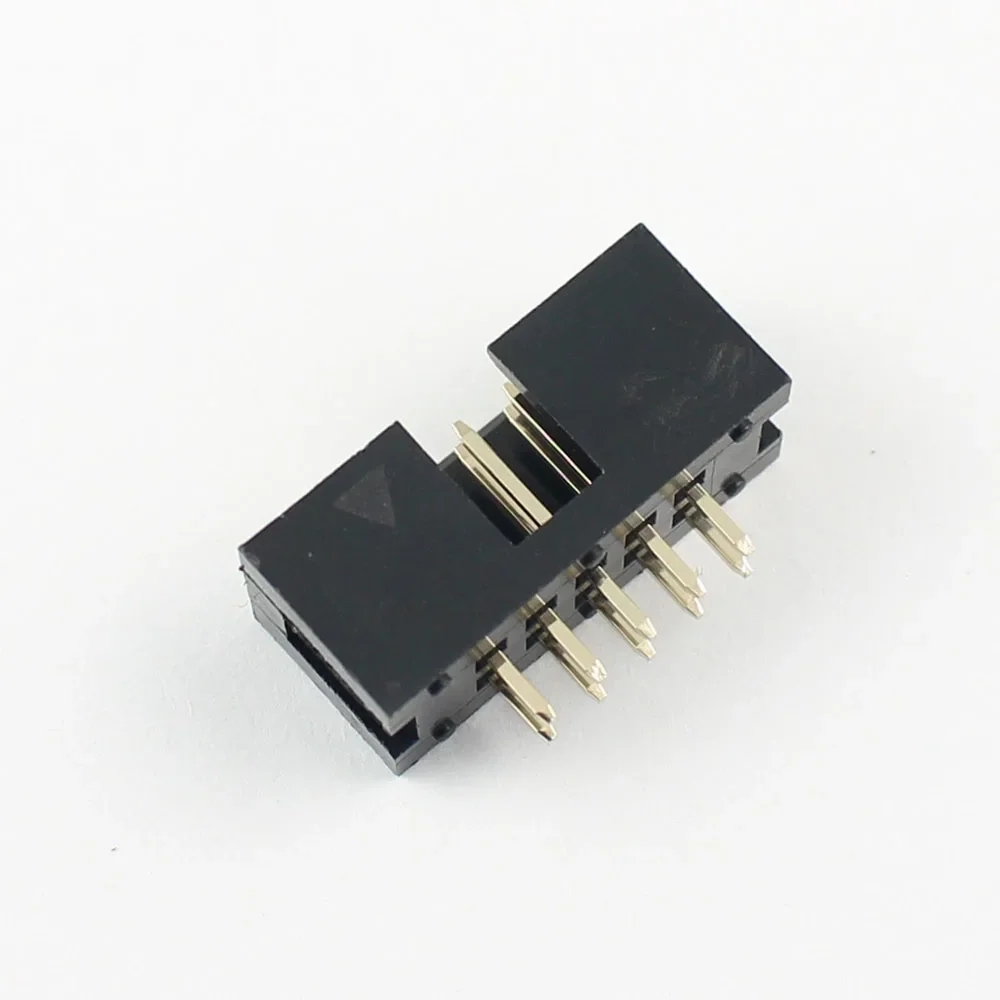 100 peças 2.54mm 2x5 pinos 10  - Male Female Header Pin avaliação e preço