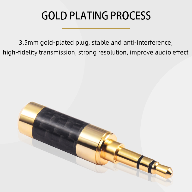 Puro cobre macho Jack Plug con - Diy Electronics Hobby avaliação e preço