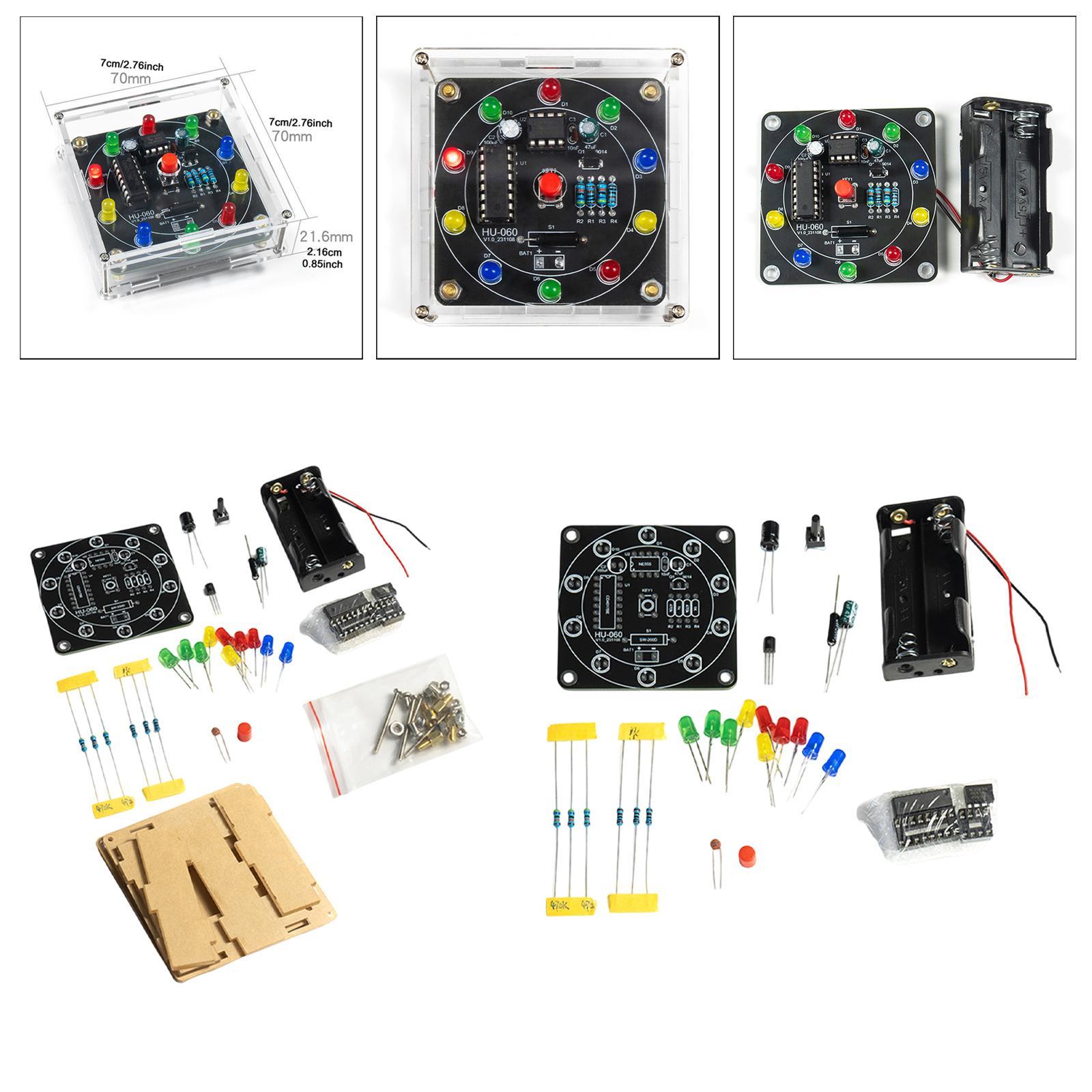 Kit DIY Roda da Sorte Eletrôni - Diy Electronics Kits For Adults avaliação e preço