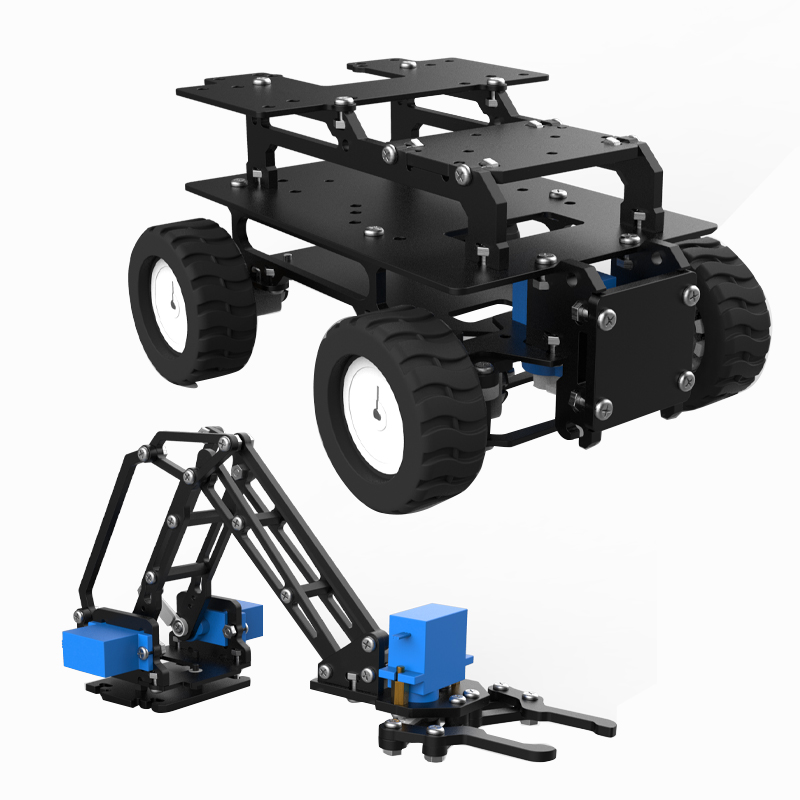 Acrílico 4wd robô carro motor  - Diy Kit Elektronik avaliação e preço