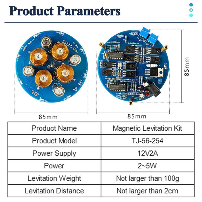 Kit de Levitação Magnética A60 - Diy Electronics Cleaner avaliação e preço