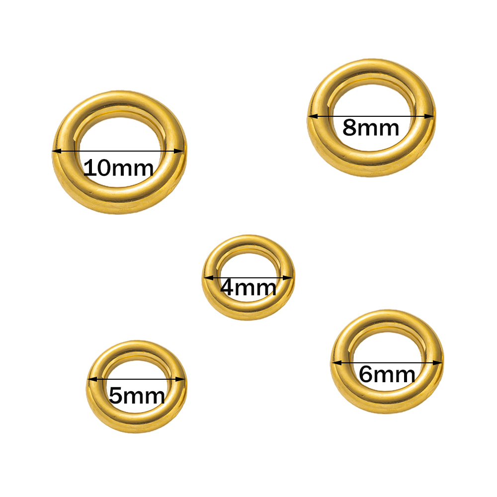 10 pçs de aço inoxidável ouro  - Diy Electronics Hobby avaliação e preço