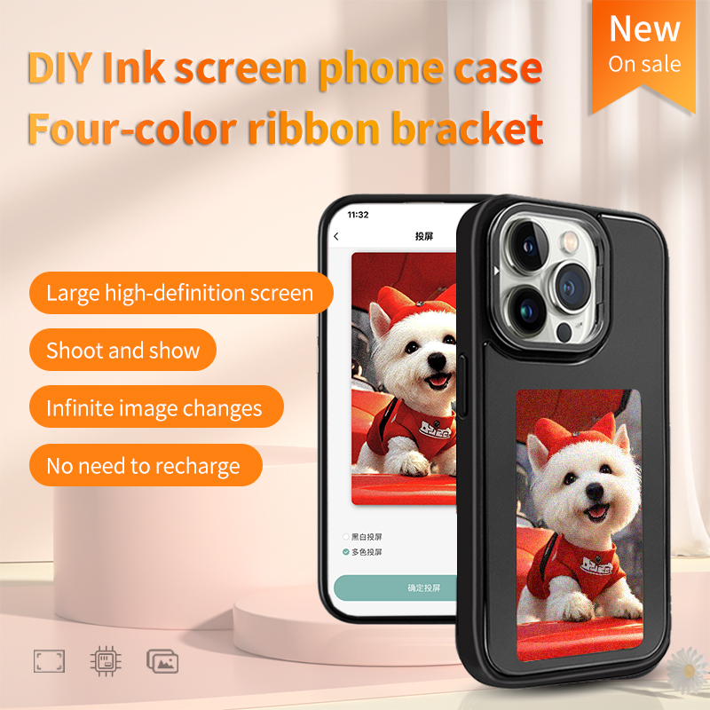 Diy e-ink tela caso de telefon - Diy Electronics Case avaliação e preço
