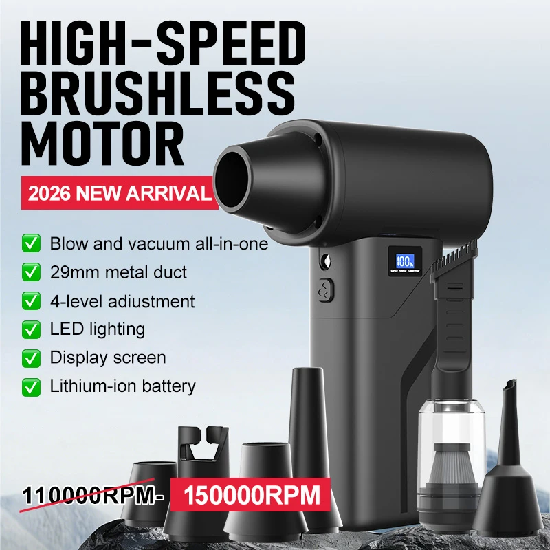 Ventilador Turbo de 150000 RPM - Diy Electronics Cleaner avaliação e preço