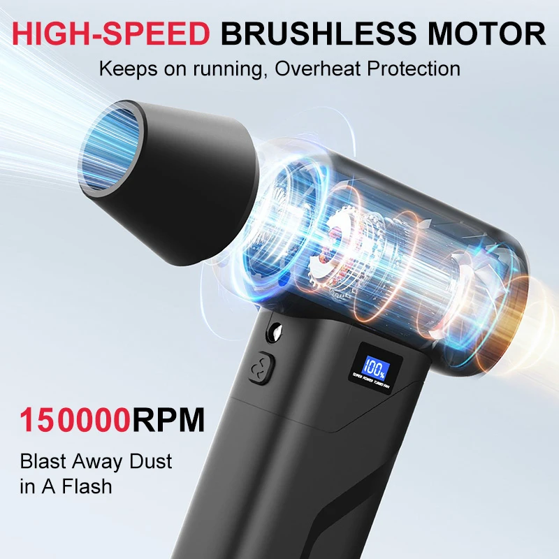Ventilador Turbo de 150000 RPM - Diy Electronics Cleaner avaliação e preço