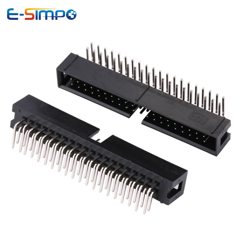 10 peças dc3 2.54mm dip ra âng - Male Female Header Pin avaliação e preço