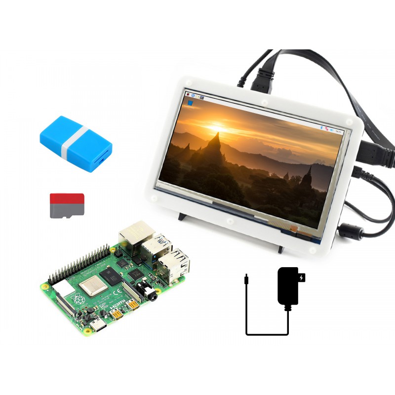 Kit de Display Raspberry Pi 4  - Diy Electronics Case avaliação e preço