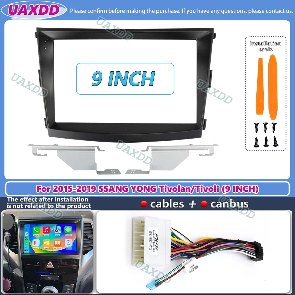 Painel quadro para ssangyong t - Diy Electronics Radio avaliação e preço