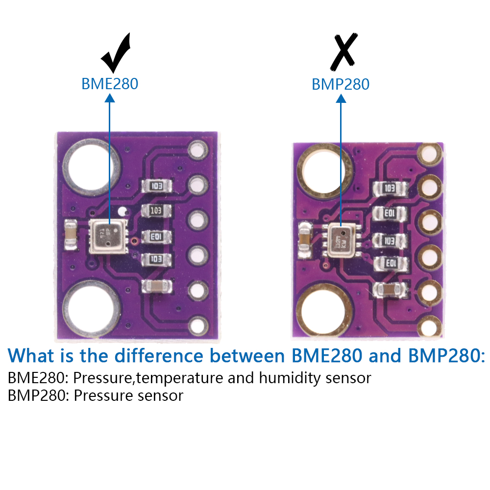 3 em 1 BME280 3.3V BMP280 5V S - Bme280 Humidity Sensor avaliação e preço