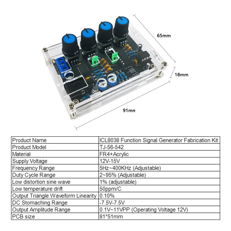 Gerador de sinal de baixa freq - Diy Electronics Kits For Kids avaliação e preço
