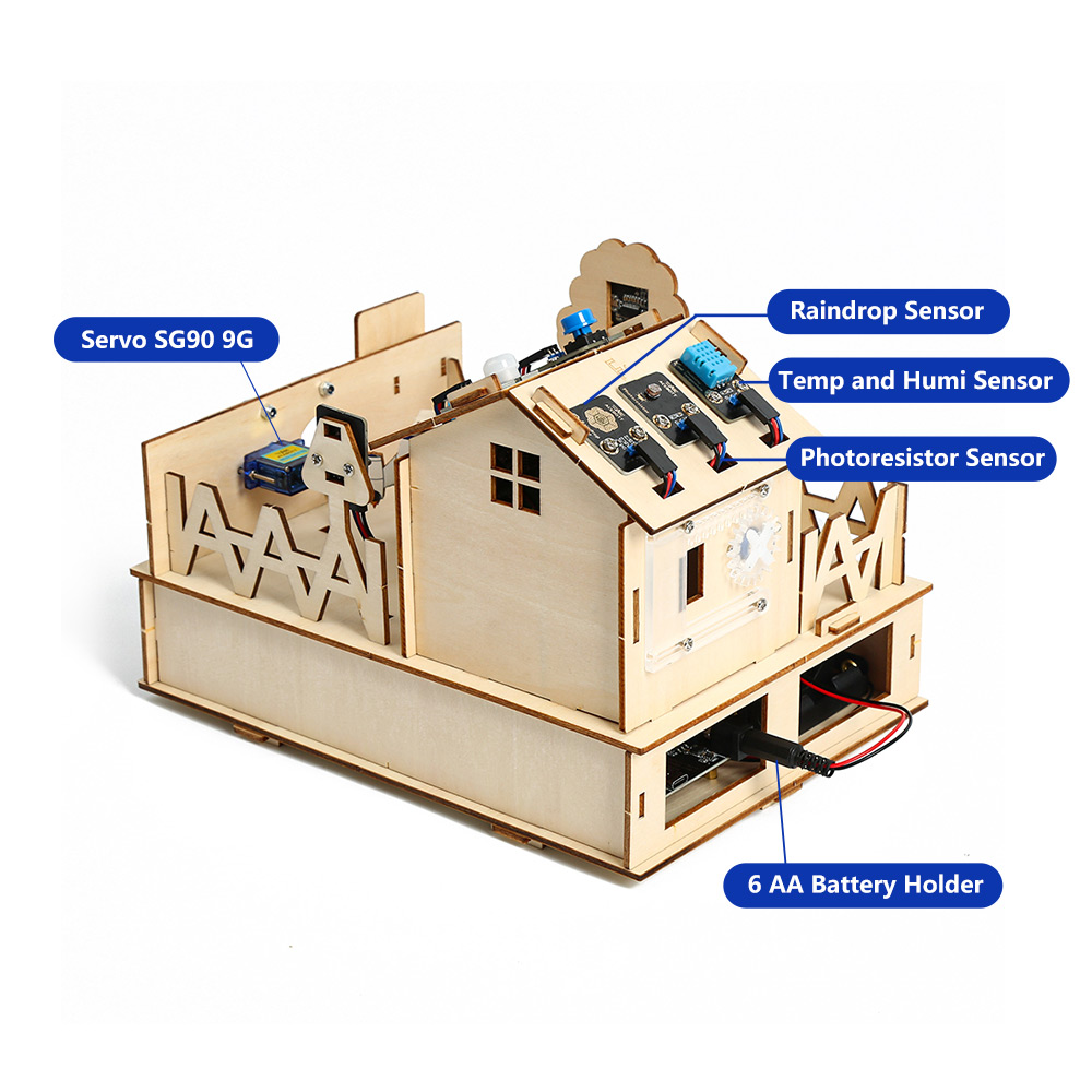 ACEBOTT-DIY Smart Home Kit par - Arduino Uno Starter Kit avaliação e preço