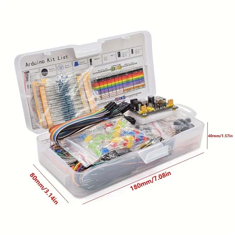 830 pçs/caixa kit inicial de p - Arduino Uno Starter Kit avaliação e preço