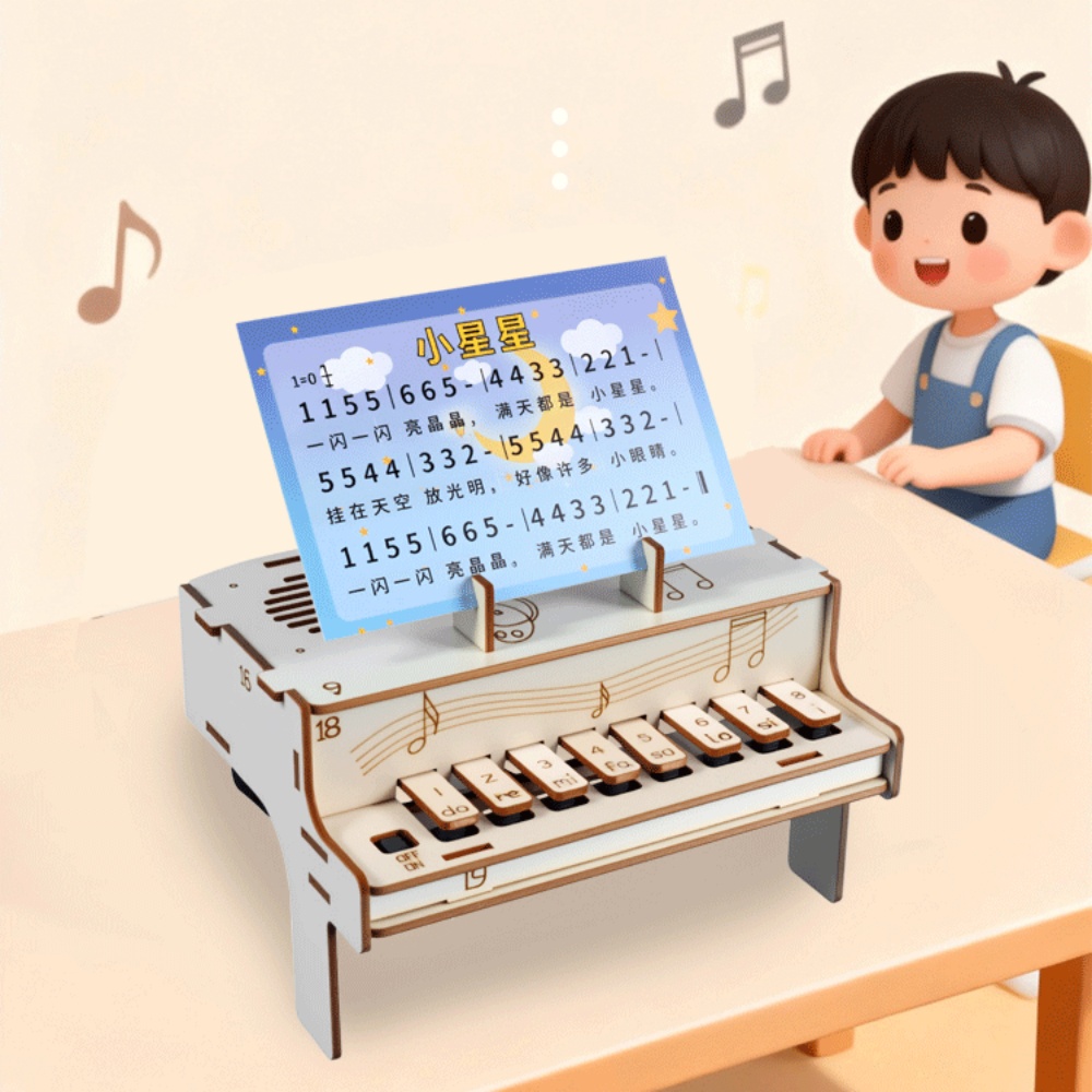 Kit de Montagem DIY de Piano E - Diy Electronics Kits For Adults avaliação e preço
